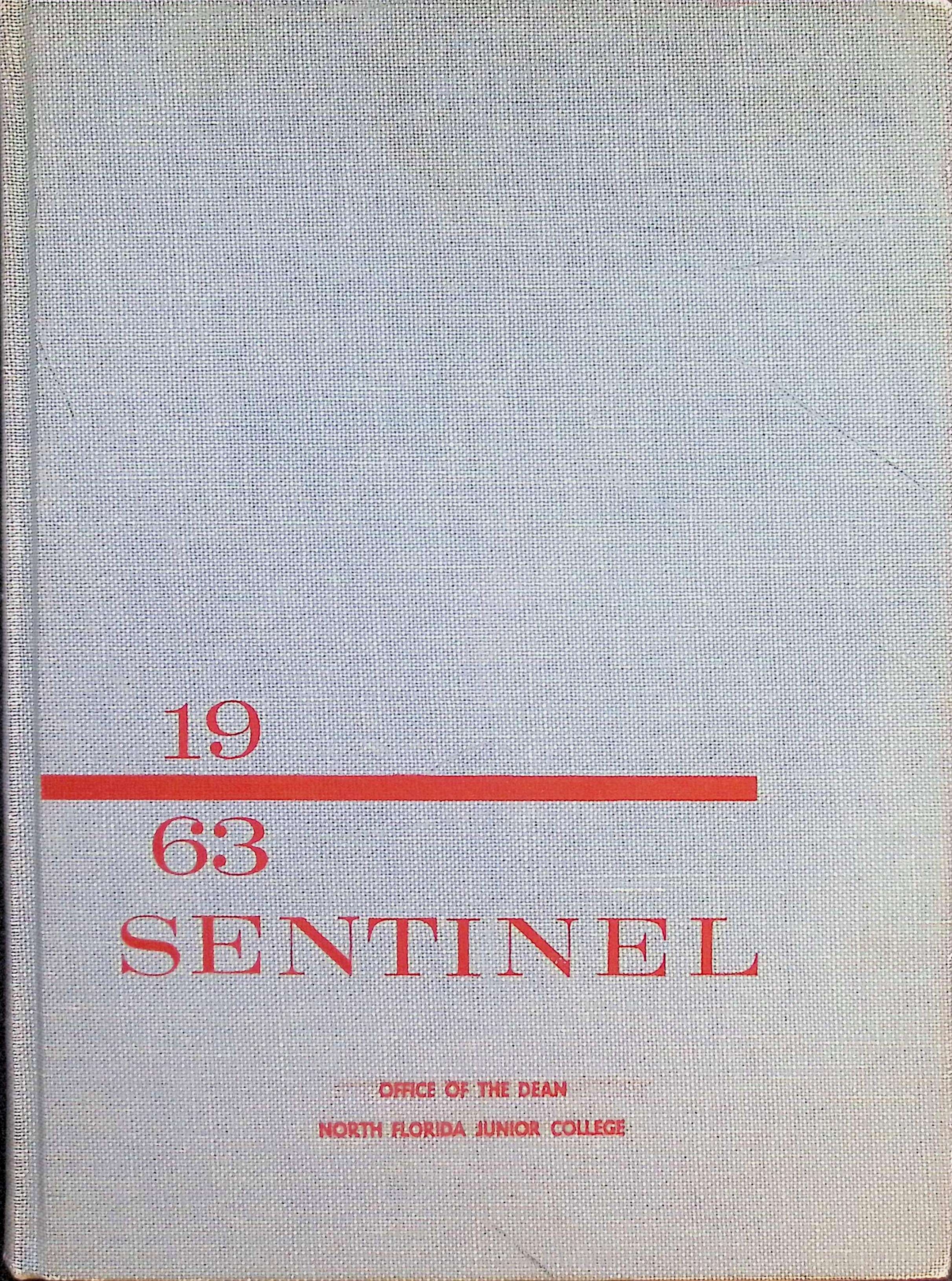 Sentinel 1963 Yearbook Cover